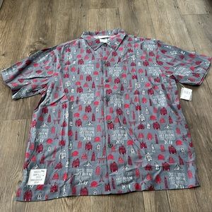 Epcot Food & Wine 2019 Taste Your Way Around the World Button Down